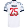 Maillot de Supporter FC Bayern Munich Thomas Muller 25 Troisième 2021-22 Pour Homme